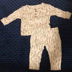 3-6 month pajama set